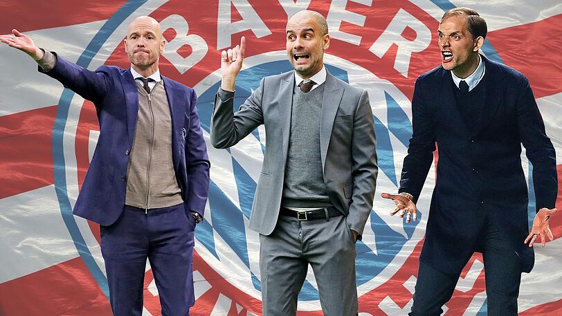 Wer wird Trainer beim FC Bayern? Zumindest Tuchel und ten Hag scheinen weiter im Rennen zu sein.