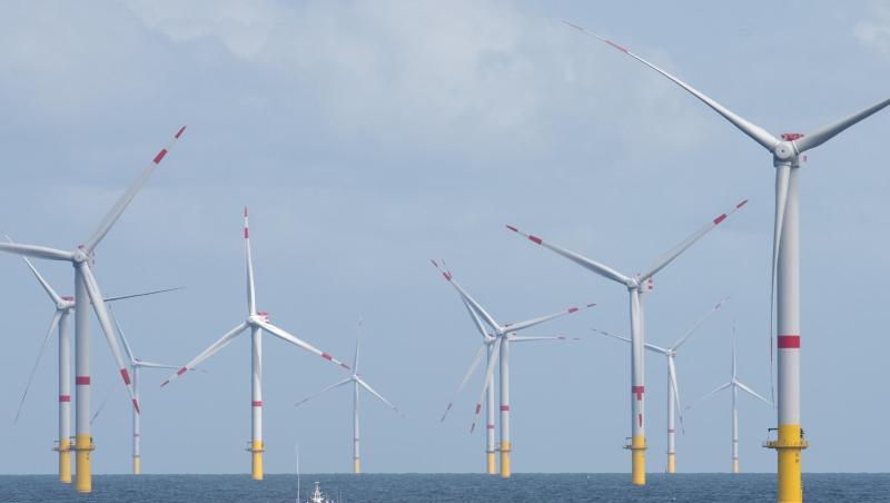 Der Offshore-Windpark "Nordsee 1" liegt vor der ostfriesischen Insel Spiekeroog. Der Offshore-Windpark "Nordsee 1" liegt vor der ostfriesischen Insel Spiekeroog.