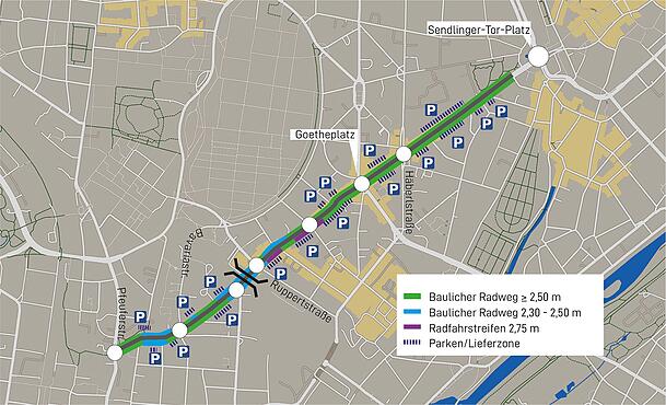 Lindwurmstraße: Die Umbaupläne der Stadt in der Übersicht. Lindwurmstraße: Die Umbaupläne der Stadt in der Übersicht.