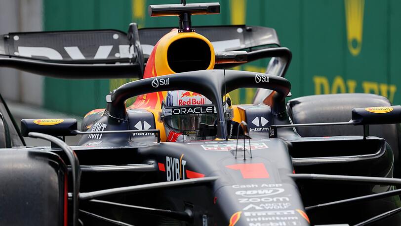 Max Verstappen aus den Niederlanden vom Team Red Bull in Aktion.