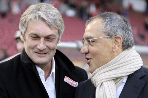 Vorgänger und Nachfolger: Felix Magath (l.) und Armin Veh.