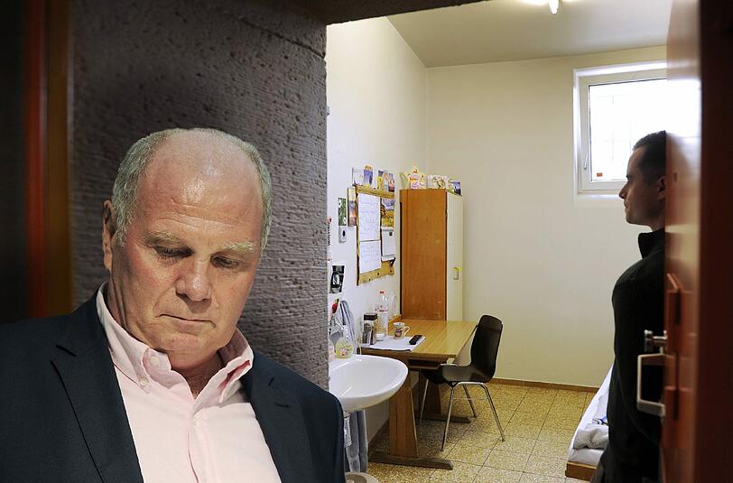 Wann Hoeneß ein freier Mann ist, hängt davon ab, welcher Teil seiner Haftstrafe zur Bewährung ausgesetzt wird.