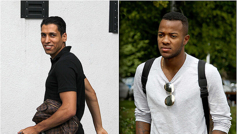 Eine Verpflichtung ist schon fix, die andere kurz vor dem Abschluss: Karim Matmour (l.) und Victor Andrade. Eine Verpflichtung ist schon fix, die andere kurz vor dem Abschluss: Karim Matmour (l.) und Victor Andrade.