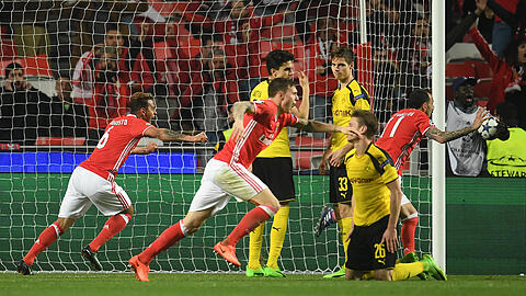 Dortmund muss zittern: 0:1 im Hinspiel bei Benfica Lissabon