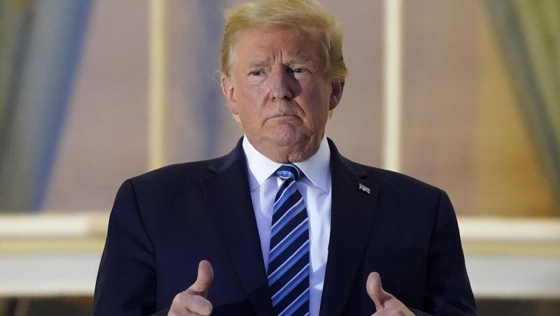 "Nicht schuldig": Donald Trump, ehemaliger Präsident der USA.