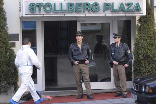 Stollberg Plaza: Hier schlug der Täter zu.