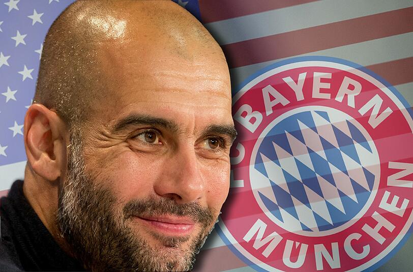 Pep Guardiola und seine Bayern wollen den deutschen Fußball in den USA populärer machen.
