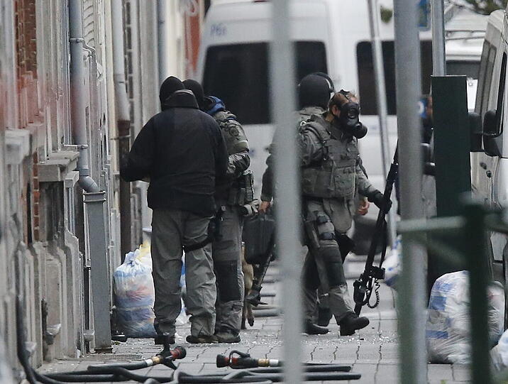 Festnahmen in Belgien nach Razzien gegen Terrorverdächtige.