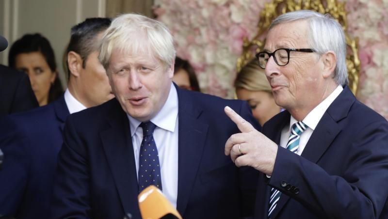 Trafen sich Anfang der Woche zu einem Gespräch: Boris Johnson (l.) und Jean-Claude Juncker. Trafen sich Anfang der Woche zu einem Gespräch: Boris Johnson (l.) und Jean-Claude Juncker.