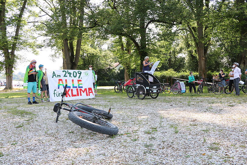Am Freitag startet die Radl-Demo mit einer Kundgebung auf der Ringelstecherwiese.