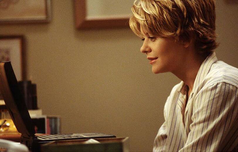 Auch Kathleen Kelly (Meg Ryan) wartet sehnsüchtig auf neue Mails in ihrem Postfach. Auch Kathleen Kelly (Meg Ryan) wartet sehnsüchtig auf neue Mails in ihrem Postfach.