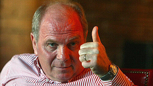 Der FC Bayern muss immer die Nummer 1 sein: Manager Uli Hoeneß. Der FC Bayern muss immer die Nummer 1 sein: Manager Uli Hoeneß.