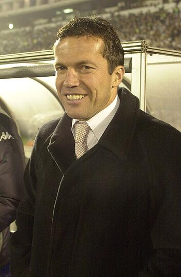 Zweiter Versuch: Im Dezember 2002 startete Matthäus als Coach von Partizan Belgrad, mit dem er sogar in der Champions League startete.