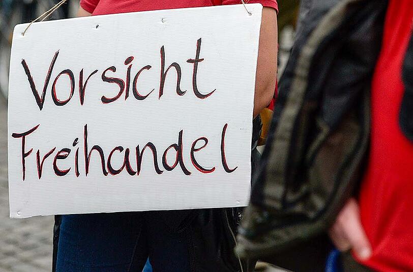 "Vorsicht Freihandel": Am Samstag soll in München gegen das geplante Freihandelsabkommen TTIP demonstriert werden.