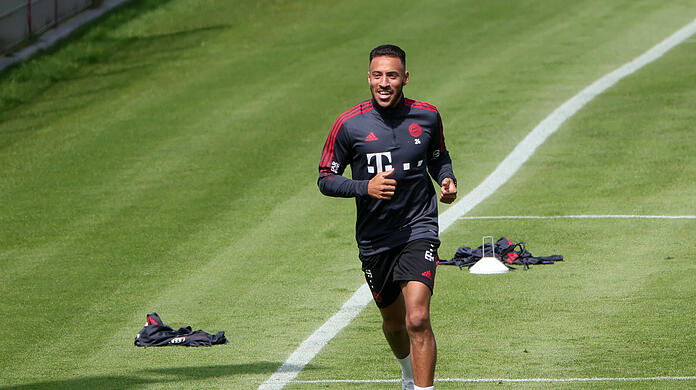 Hat wieder gut lachen: Corentin Tolisso vom FC Bayern.