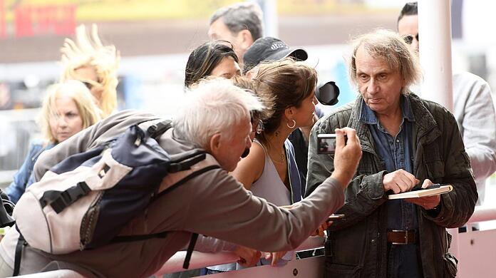Michel Houellebecq auf dem Filmfestival San Sebastian 2019.