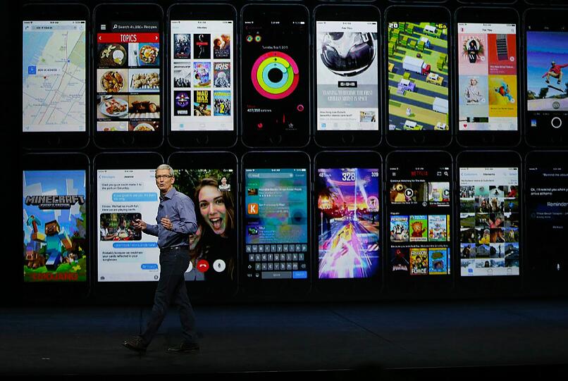 Apple präsentierte am Mittwoch die Neuigkeiten des Unternehmens in San Francisco.