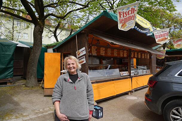 Bei Heidemarie Steindl gibt es nicht nur Fischsemmeln. Bei Heidemarie Steindl gibt es nicht nur Fischsemmeln.