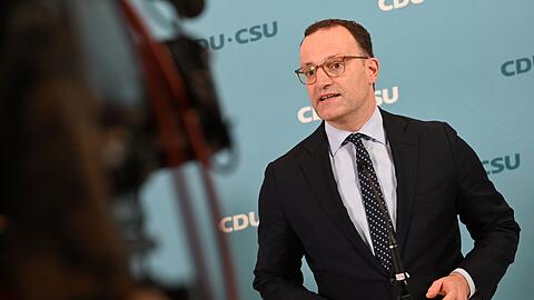 Unionsfraktionschef Jens Spahn zeigte sich am Nachmittag noch optimistisch.