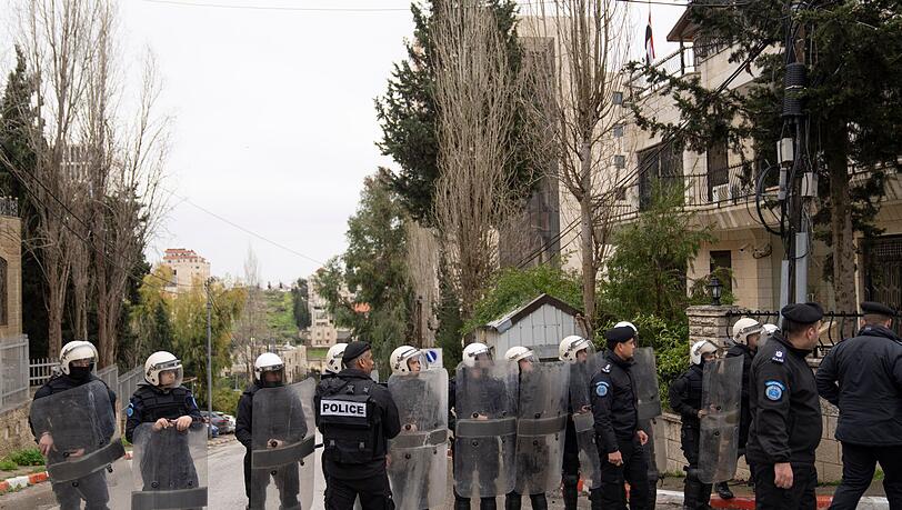 Deutschland will die palästinensische Polizei auch künftig unterstützen. (Archivbild)