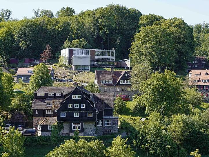 Das Gelände der ehemaligen Odenwaldschule in Heppenheim.