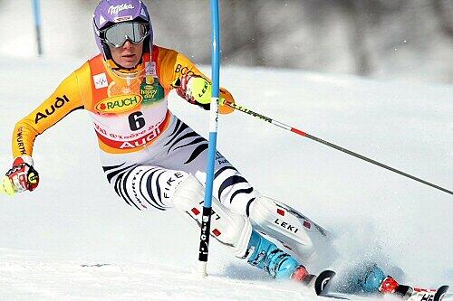 Maria Riesch holt Gold bei der Slalom-WM in Frankreich