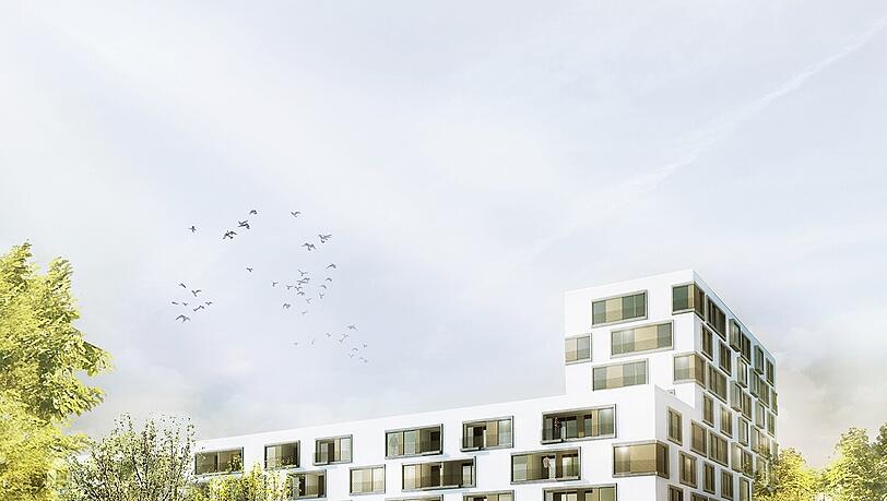 So könnte das neue Quartier aussehen: Der Entwurf der Münchner Architekten. Bild: Bogevischs Architekten So könnte das neue Quartier aussehen: Der Entwurf der Münchner Architekten. Bild: Bogevischs Architekten