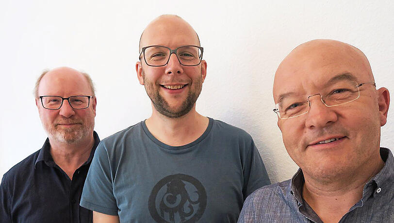 Werner Ehlen, Johannes Elas und Kunibert Herzing (v.l.) Werner Ehlen, Johannes Elas und Kunibert Herzing (v.l.)
