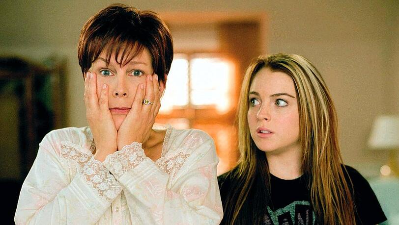 Bald wiedervereint: Jamie Lee Curtis (l.) und Lindsay Lohan 2003 in "Freaky Friday - Ein voll verrückter Freitag"