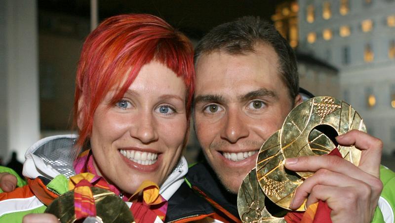 Die Biathleten Wilhelm (l) und Greis gehörten 2006 zu den erfolgreichsten Medaillensammlern. Die Biathleten Wilhelm (l) und Greis gehörten 2006 zu den erfolgreichsten Medaillensammlern.