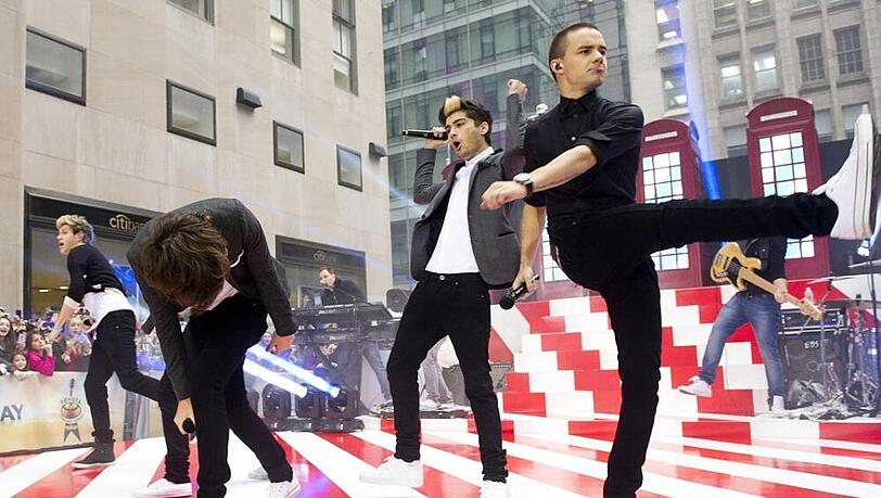 One Direction bei einem Auftritt in NBCs "Today"-Show One Direction bei einem Auftritt in NBCs "Today"-Show