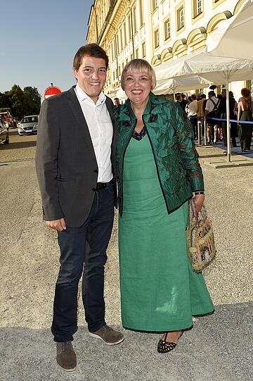 Claudia Roth und Neffe Maximilian Kreuzer