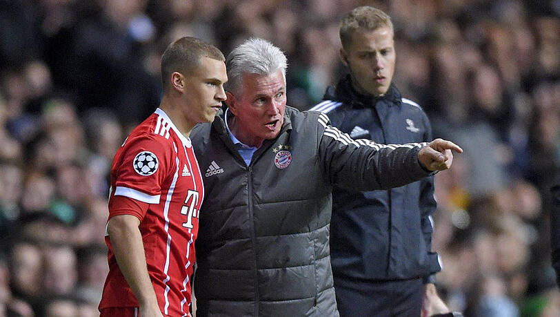 Jupp Heynckes ist angetan von Joshua Kimmich. Jupp Heynckes ist angetan von Joshua Kimmich.