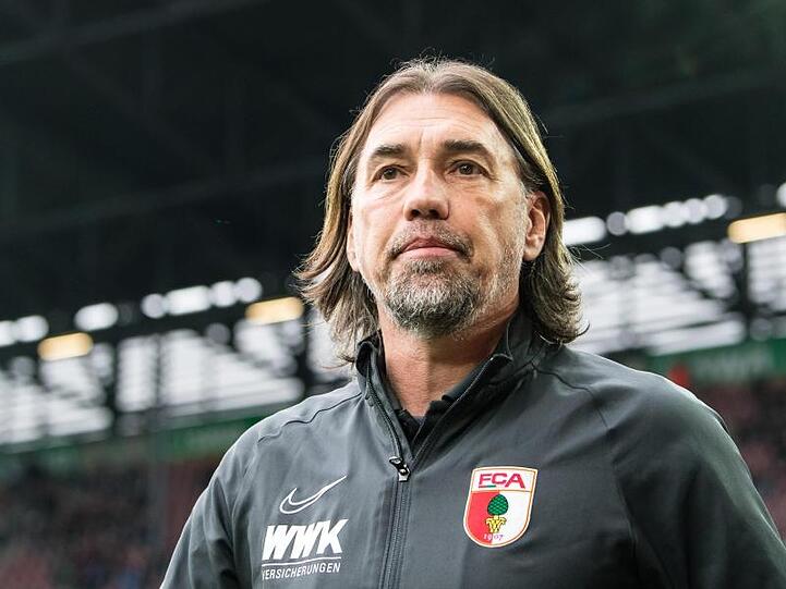 Trainer Martin Schmidt von Augsburg. Foto: Matthias Balk/dpa