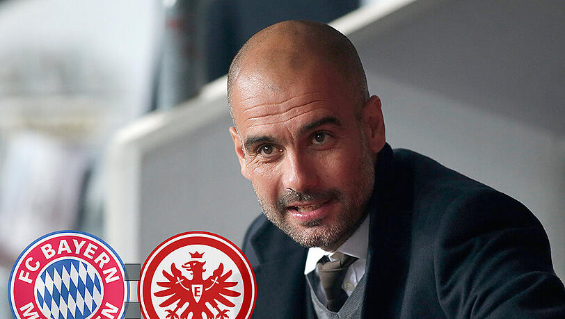 Pep Guardiola vor dem Heimspiel gegen Eintracht Frankfurt Pep Guardiola vor dem Heimspiel gegen Eintracht Frankfurt