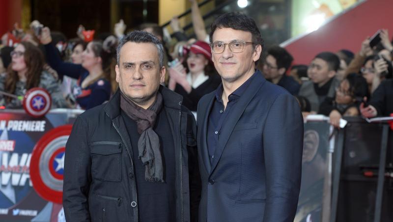 Das Brüderpaar Joe (l) und Anthony Russo stellte auf der Comic Con in San Diego neue Serien- und Filmprojekte vor. Das Brüderpaar Joe (l) und Anthony Russo stellte auf der Comic Con in San Diego neue Serien- und Filmprojekte vor.