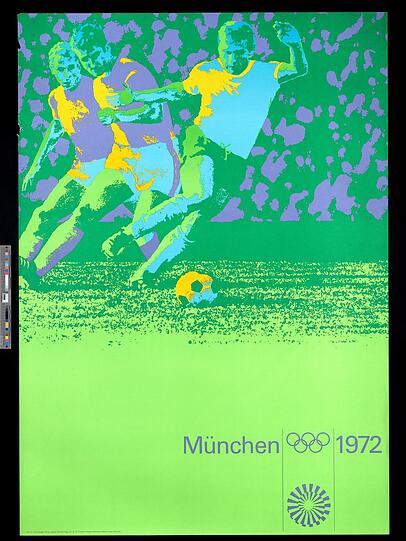 Diese Farben machen gute Laune – im Sport und in der Kultur: Quer durch ganz München, am Flughafen und entlang der Autobahnen waren die Olympischen Spiele angenehm präsent.