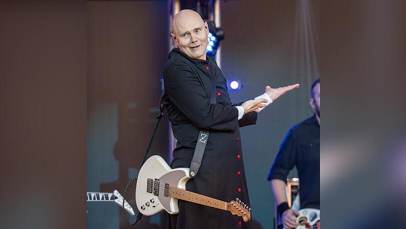 Billy Corgan bei einem Konzert im September 2024 in Los Angeles.