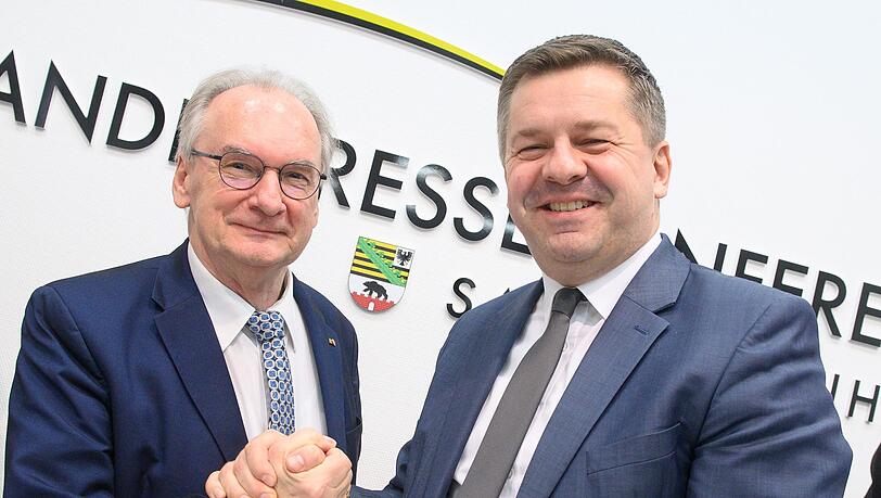 Gelingt die &Uuml;bergabe von Reiner Haseloff (CDU) an Sven Schulze (CDU)? (Archivbild)