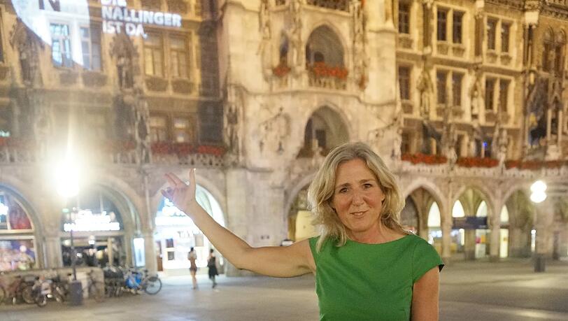 Ob-Kandidatin Sabine Nallinger zeigt: Da will ich hin!