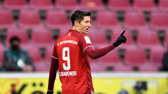 Tor- und Rekordsammler: Bayerns Robert Lewandowski.