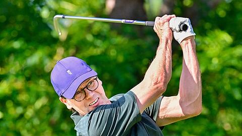 Am 13. Juli schwang Prinz Daniel den Golfschl&auml;ger beim traditionellen Victoria-Golfen. Ein Bild von diesem Tag nutzte der Palast jetzt f&uuml;r den Geburtstagsgru&szlig;.