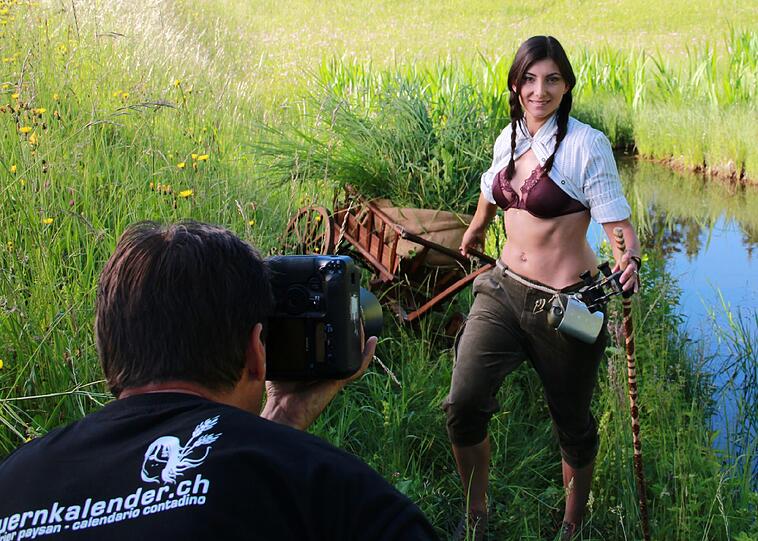 Der Schweizer Bauernkalender 2013: Hier gibt's die sexy Fotos vom Making-Of
