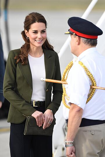 Am 5. Dezember 2018 stattete Herzogin Kate britschen Soldaten in Zypern einen Besuch ab.