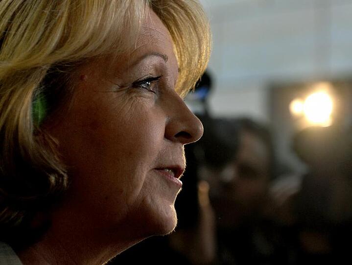 Die nordrhein-westfälische SPD-Vorsitzende Hannelore Kraft