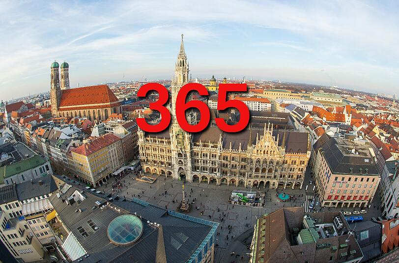 ... Münchner sind über 100 Jahre alt. Davon sind 292 Frauen.