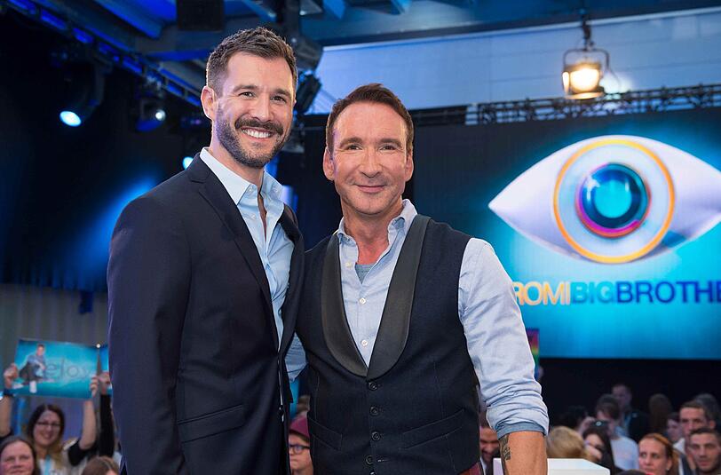Die beiden Moderatoren Jochen Schropp und Jochen Bendel