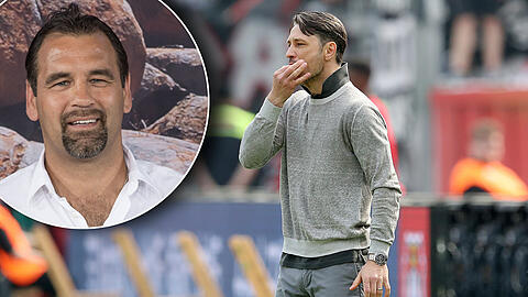 Steht aktuell noch für Eintracht Frankfurt und ab Sommer für den FC Bayern an der Seitenlinie: Trainer Niko Kovac.