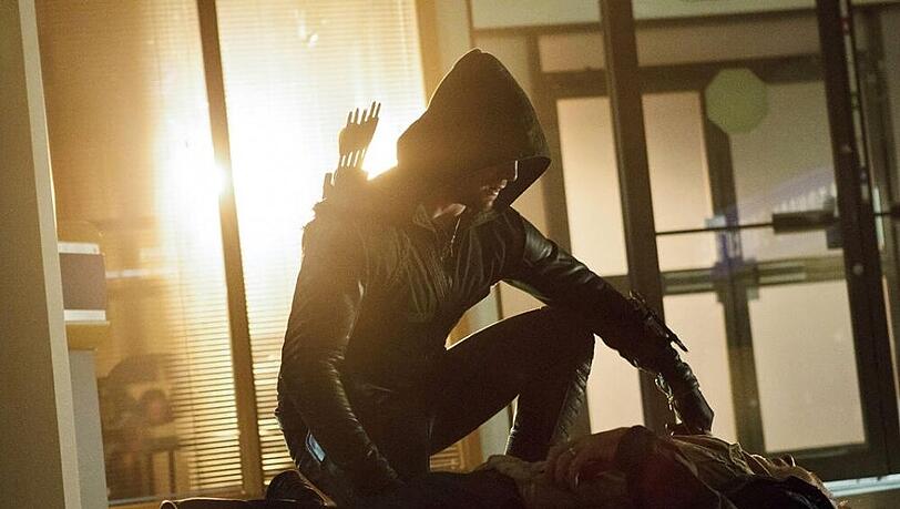 Arrow hat einen Bankräuber zur Strecke gebracht Arrow hat einen Bankräuber zur Strecke gebracht