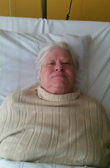 Rosi S. liegt vorsichtshalber im Krankenhaus.